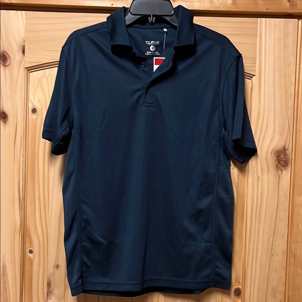 NWT Clique Men's Navy Polo Shirt Small